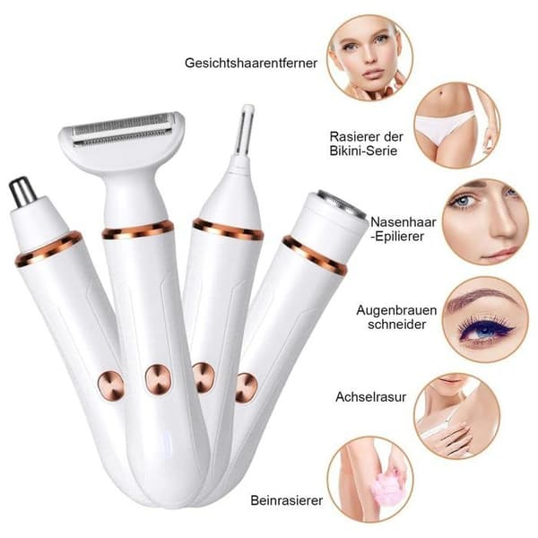 Elektrisk kropsshaver, intimtrimmer, intimbarbermaskine, epilator til intime områder