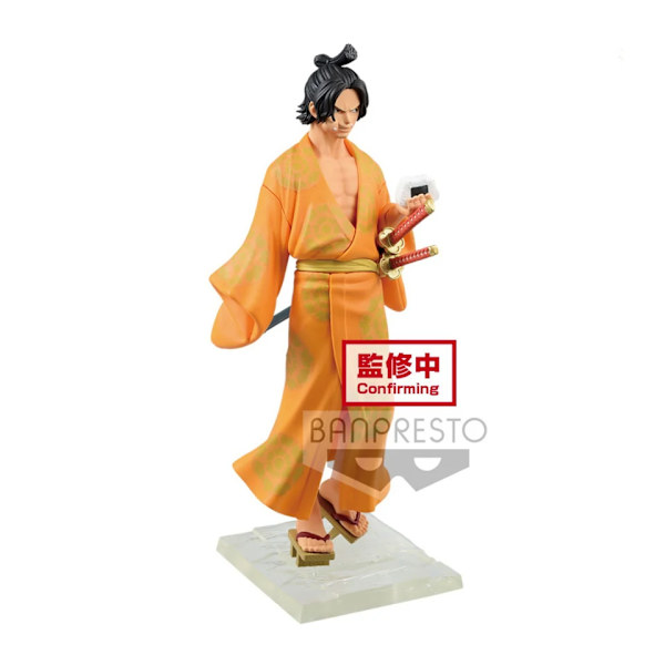 Original BP Japansk One Piece DXF Roronoa Zoro 2.0 Wanno Country Barnleksaker Modellfigurer Brinquedos Actionfigur Portgas D Ace