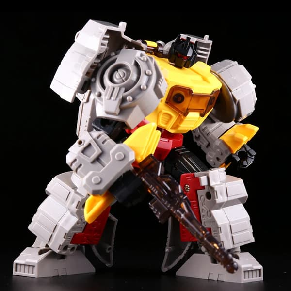KBB Tyrone Kabel Dino King Samlings Deformation Model Action Figur Grimlock Version Legetøj Gør-det-selv