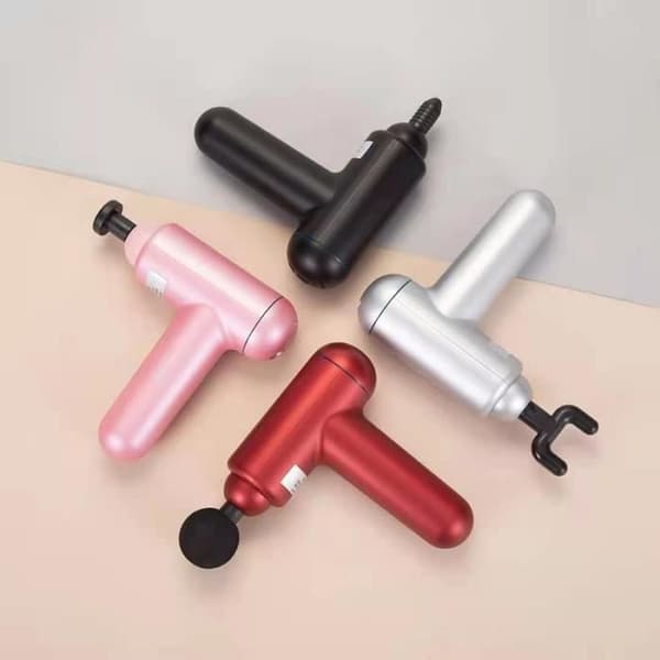 FL-JM03 (Sort) - Mini Muskelmassagepistol, Kropsmassager, Smerteterapi, Professionel Massage