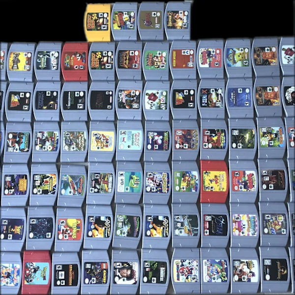 N64 Gaming Card Series 64 Bit Mary Rook Mario Kart Super smash party USA Version N64 Video Game Cartridge Card English Language Infernal Machine
