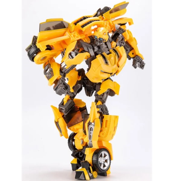 NY TAIBA YS-01C Gul Transformation BMB Oversize 21cm Film Warrior Bee Mode Action Figur Robot Modell Leksak Barn Present H6001-3 WITH BOX