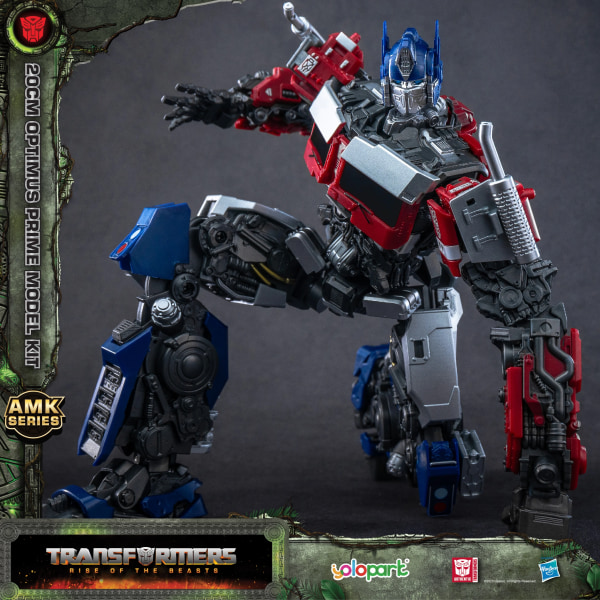 Yolopark Transformation Leksaker Äkta OP Bee Optimus Primal Figures Film 7 Rise of The Beasts 20CM Action Figur Toy Collection Optimus Primal 20cm