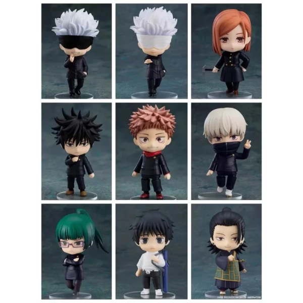 【I lager】 100 % original Jujutsu Kaisen GSC officiell version Anime figurer Samlarmodeller Q Version Action Figur Leksaker Presenter Lnumaki Toge 1750