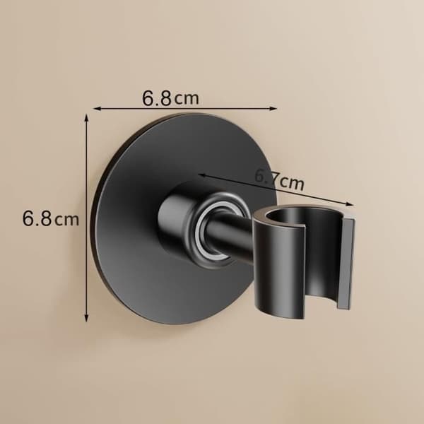 Dusjhodeholder uten boring, Universal 304 rustfritt stål dusjhodeholder veggmontert dusjhodebrakett