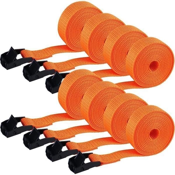 Spännband - Ej Specificerat - 8-pack - 2m - 250 kg - Zinklegeringsspänne