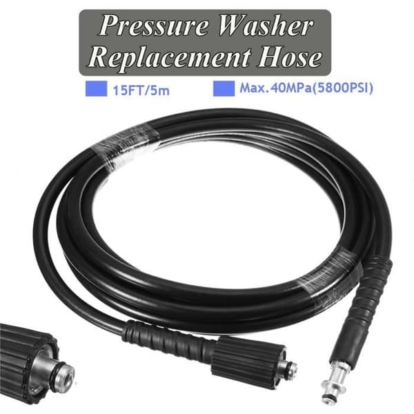 5M Högtryckstvättslang Flexibel För Karcher K 9mm M22 Hane Adapter