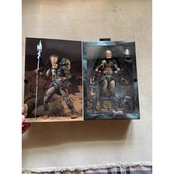 NECA Ahab Ultimate Scout Shaman Warrior Guardian Battle Drmaced City Hunter Jungle Hunter Predators Action Figur Modell Ahab with box