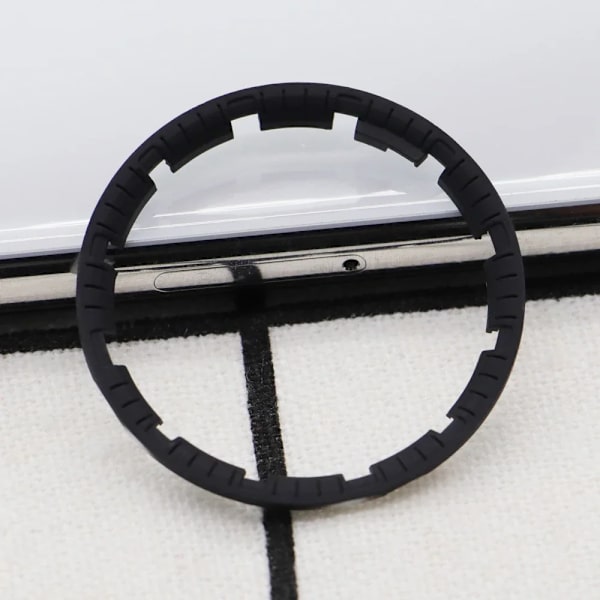 För GA2100 GA2110 Luminous Hour Marker Dial Watch Pointer Scale Ring Index Modification Dial ga2110 Watch Mod Kit Tillbehör 0134Black Dial Scale