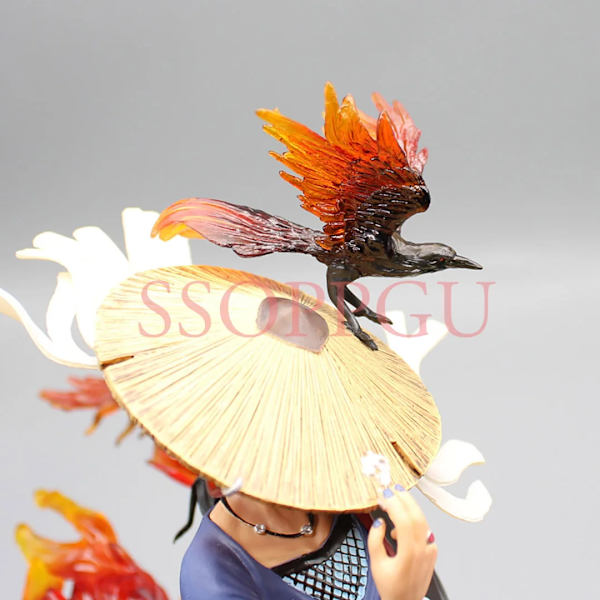 Anime Periferi Naruto Figur Uchiha Itachi Akatsuki Kråkscen Staty Leksaker Action Figur Collection Modell Leksaker Docka Barn Presenter Itachi-PZ