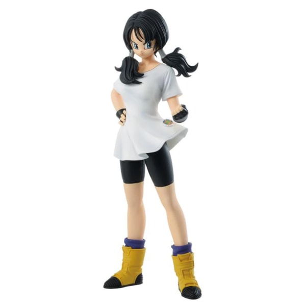 100 % original äkta Banpresto Dragon Ball Z Glitter & Glamours 25 cm Videl Ornament Dockleksaker Presenter till flickvän Yellow