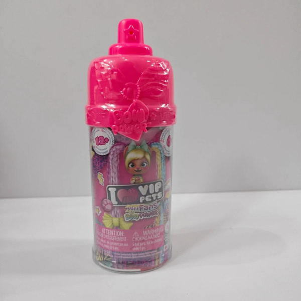 Original I Love VIP Pets Pet Mini Fan Series Mini Fan Presenter för barn Random D
