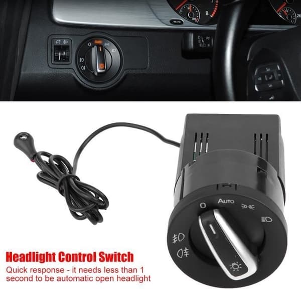 Automatisk frontlyskontrollbryter lyssensormodul for Golf MK4 Passat B5-MEY