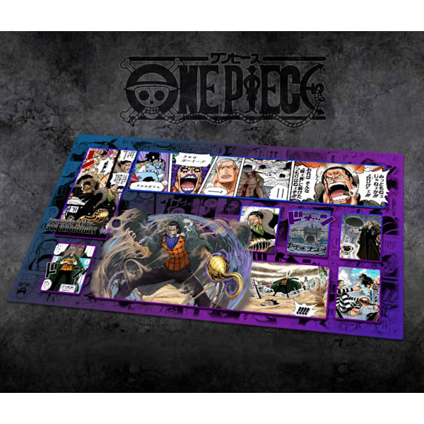 60*35 cm OPCG One Piece Dedikerad GAME Card Lekmatta Battle Against Rebecca Roronoa Zoro Trafalgar Law Serietidningsserie Toy Gifts Comics-Q