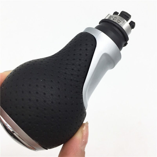 Växelspaksknapp Spak Damask Boot Cover Case För Audi A4 S4 B8 8K A5 8T Q5 8R S Line 2007 2008 2009 2010 2011 2012-2015-Röd R123456 Red R123456