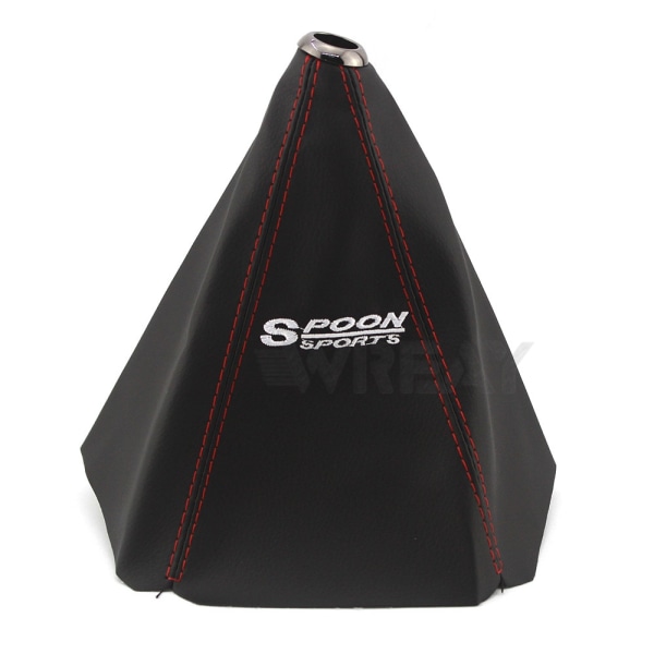 Stil PU Läder Växlingskragar Biltyg Växlingsknopp Spak Stick Krage Damask Cover för Honda-Recaro Recaro