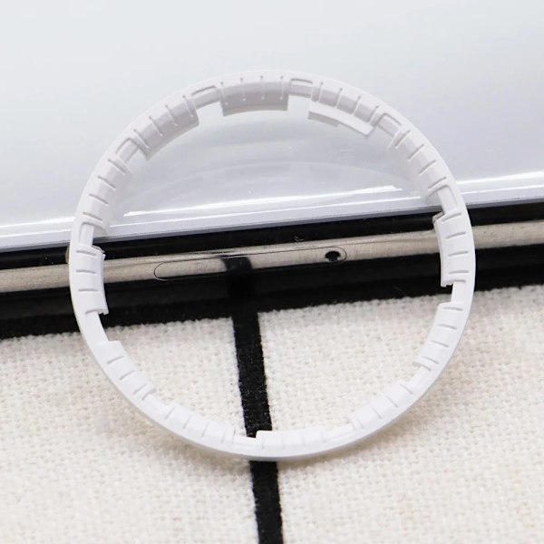 För GA2100 GA2110 Luminous Hour Marker Dial Watch Pointer Scale Ring Index Modification Dial ga2110 Watch Mod Kit Tillbehör 0134White Dial Scale
