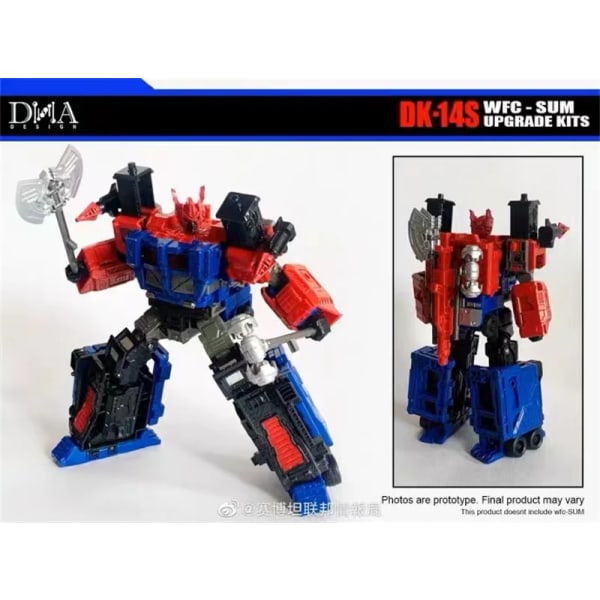 DNA Design DK14 DK-14 DK-14N DK-14S DK-14P uppgraderingskit för belägring Netflix Legacy WFC PF Ultra Magnus Actionfigur Tillbehör DK-14 With Box