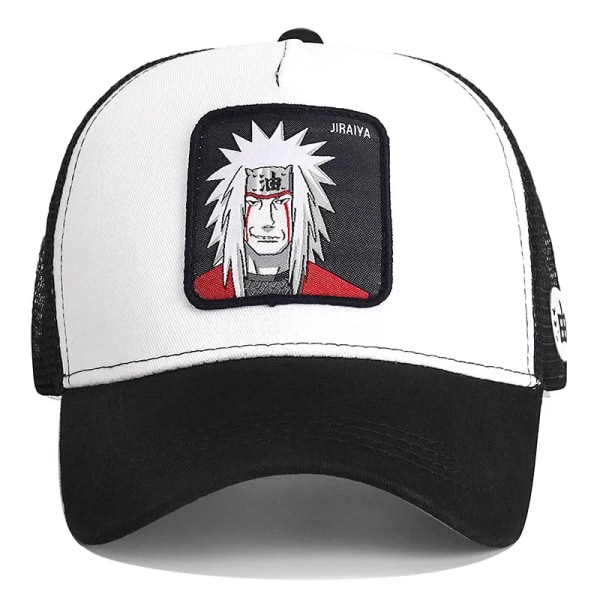 Bandai Anime Naruto cap Pojke Sommarskuggning Ren bomull Andas Justerbar Uchiha Sasuke Hatake Kakashi Hip Hop Present style 4