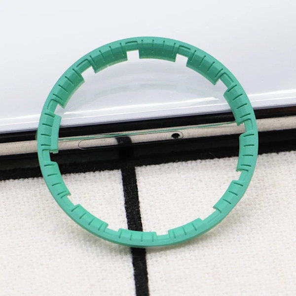 För GA2100 GA2110 Luminous Hour Marker Dial Watch Pointer Scale Ring Index Modification Dial ga2110 Watch Mod Kit Tillbehör 0134Mint Green