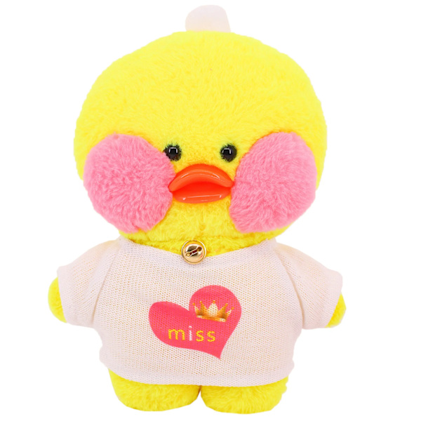 30 cm Ankkläder Kawaii Tecknad Hoodie Tröja För 30 cm Cafe Lalafanfan Anka Plysch Doll Toy Fylld Mjuk Anka Doll Girl's Present for 30cm duck 4