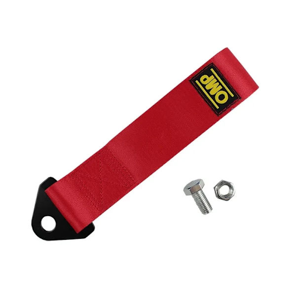 Universal dragrem i nylon med hög motståndskraft, automatiska släpvagnssnören, bilracing, automatisk stötfångare, dragrem red