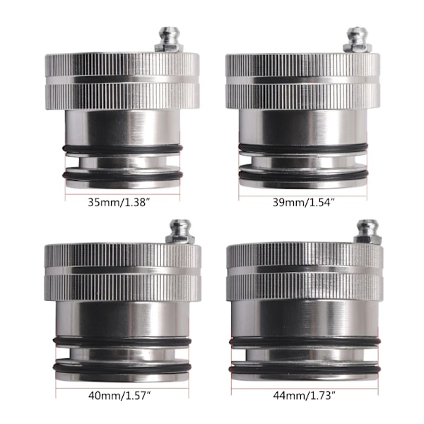 Aluminiumhjulnavverktyg Hjulnavsmörjningsverktyg Fram Bak Hjulunderhållsverktyg Lång livslängd 35mm