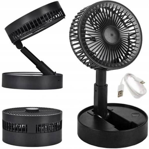 KRAFTIG VENTILATOR MINI USB-STATIV BORDVENTILATOR