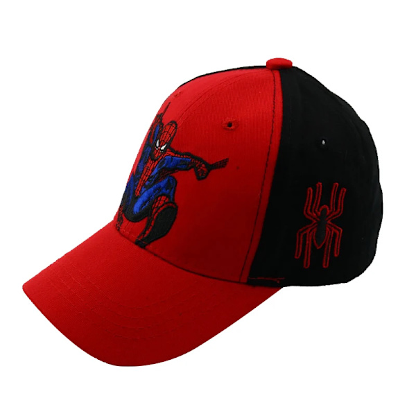 Disney Anime Spider Mans Cap Pojkar Höst Baby Spiderman Tecknad Barnmode Solkepsar Barn Hatt Cap Present 2-8y 2