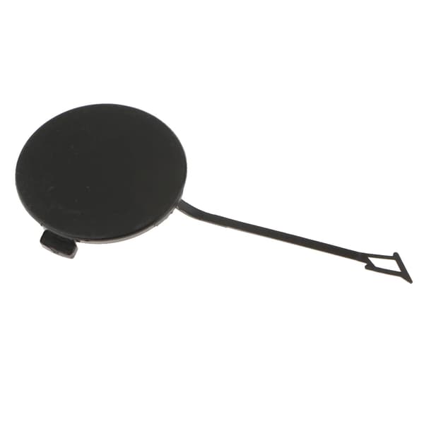 Sort træktøjsdæksel til for- og bagkofanger, krogdæksel, Audi A4, B8, 2005-2008