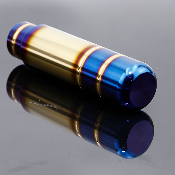 jdm Burnt Blue Style Guld Aluminium Växelspaksknopp 13cm växelspakshuvud för Universal bilbränd blå BRIDE burnt blue BRIDE