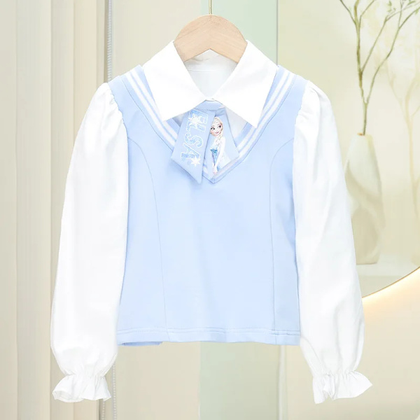 Anime Sanrios My Melody Kuromi Kawaii Autumn Winter Girl Tredelad Barnkostym Jk Plisserad kjol Skjorta Jacket Set Toddler Princess 18 130cm