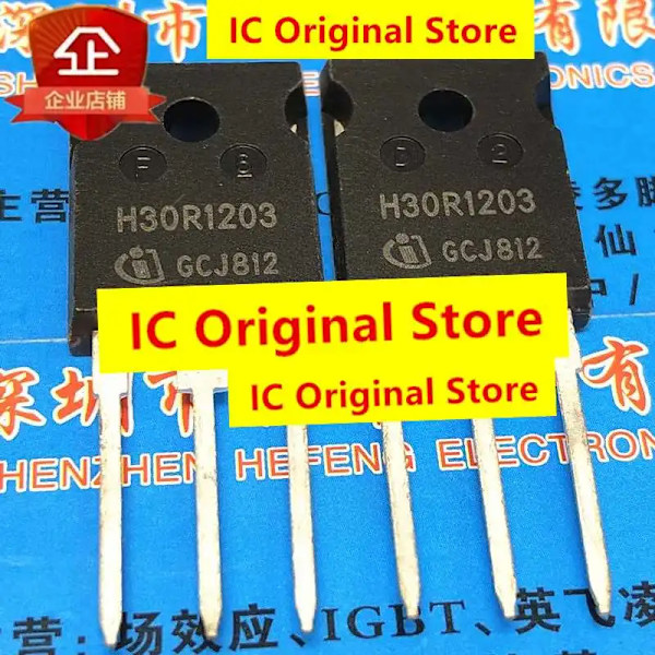 H30R1203 Ny import TO-247 30A 1200V 30R1203 Induktionskokare Power IGBT-rör Transistor Chip IHW30N120R3