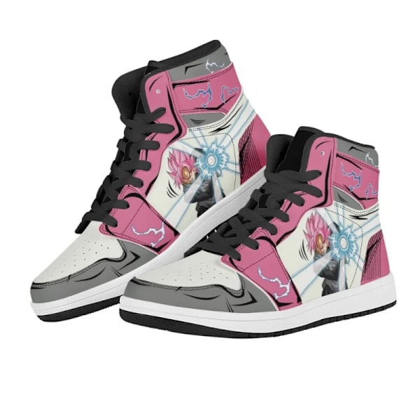 Dragon Ball Anime Shoes Herr Dropshipping Gouku Cartoon Cosplay Sneakers Super Saiyan Man High Top Vulkaniserade löparskor Present 2 37