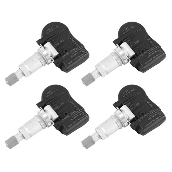 Set med 4 däcktrycksgivare TPMS BH52-1A159-CA för Land Rover LR4 Jaguar