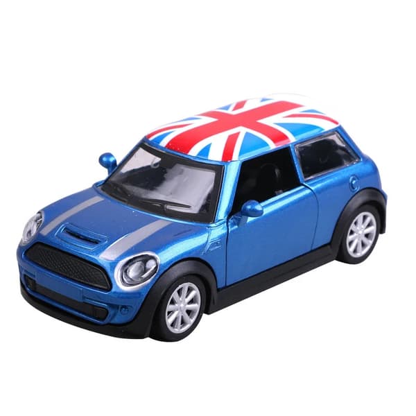 1:36 Mini Cooper Høj Simulation Støbt Metal Legering Modelbil Træk Tilbage Samling Børn Legetøjsgaver nobox