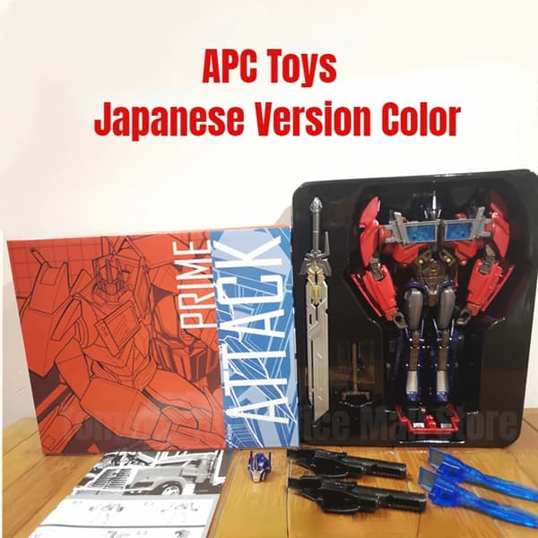 Hasbro Transformation Attack Prime Angel Engine OP Commander Arcee 2.0 Japansk Version Farve Action Figur Legetøj Børnegave