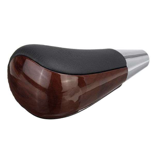 Automatisk växlingsknapp PU Läder växelspaksspak för Toyota Corolla Camry Yaris Rav4 för Lexus IS GS LS RX ES-modeller-brun cap Brown Cap