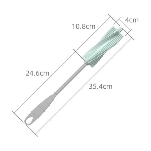 Puhdistusharjat, silikonipulloharja, pullonpesuharja, tuttipulloharja, lasipulloille