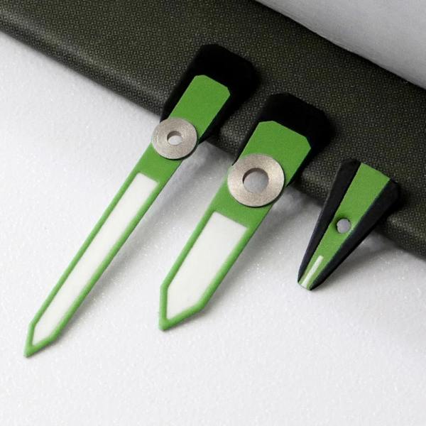 För GA2100 GA2110 Luminous Hour Marker Dial Watch Pointer Scale Ring Index Modification Dial ga2110 Watch Mod Kit Tillbehör B Green Black