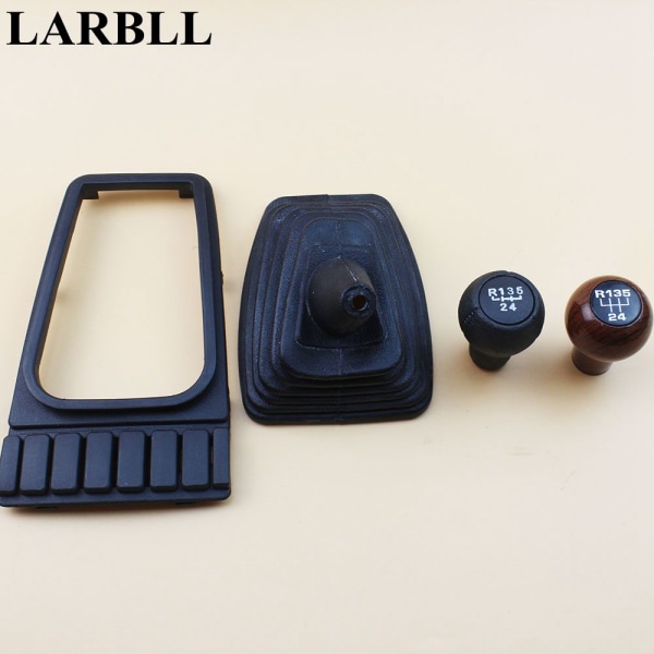 LARBLL Car Styling VÄXEL GAITER COVER Handtag Knopp för VW GOLF MK2 II JETTA II MK2-3PCS 3PCS