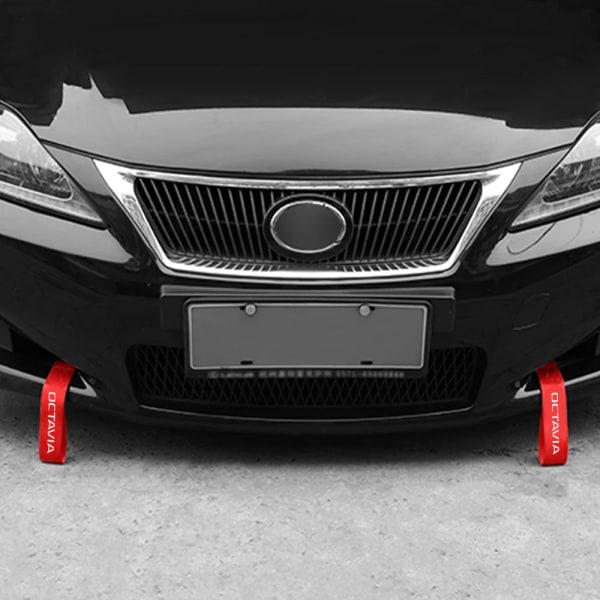 Bildragrep för Skoda Octavia, trailer racing strap belt, Biltillbehör, A5 2 rund A4 mk1 MK2 3 Rs 2006 1Z A7 5ers A5 2007 VRS For Octavia
