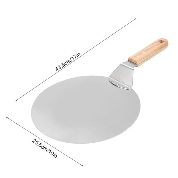 Pyöreä pizzalapio kotikeittiön tarvikkeeksi