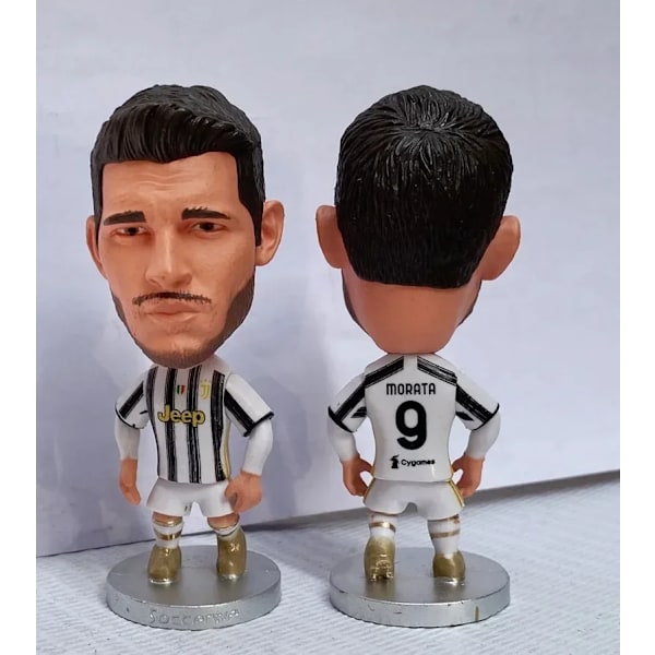 Ny original C.Ronaldo Messi Neymar Mbappe FIFA Cup World Action Figur Tecknad Modell Dockor Dekoration Barn Födelsedag Julklappar 17