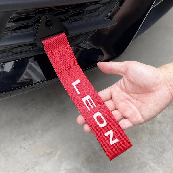 Bildragrep för släp, racerdragrem, automatiska exteriörtillbehör för Seat Valentine 2022 Mk 1 2 3 Cupra 2020 1p FR 2021 1M 5F St No Logo