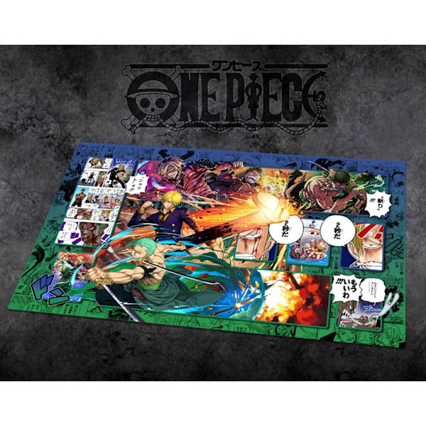 60*35 cm OPCG One Piece Dedikerad GAME Card Lekmatta Battle Against Rebecca Roronoa Zoro Trafalgar Law Serietidningsserie Toy Gifts Comics-IIC