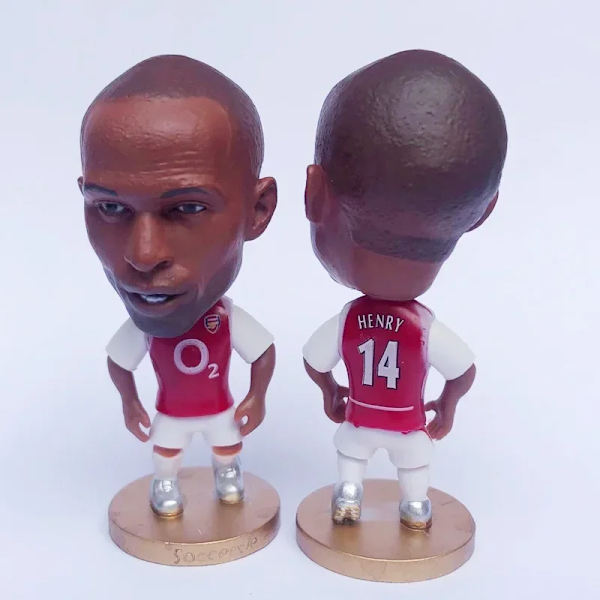 Ny original C.Ronaldo Messi Neymar Mbappe FIFA Cup World Action Figur Tecknad Modell Dockor Dekoration Barn Födelsedag Julklappar 22
