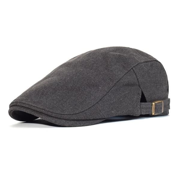 Hat - DRFT - Bomulds Beret - One Size - Sort - Casual Stil Black