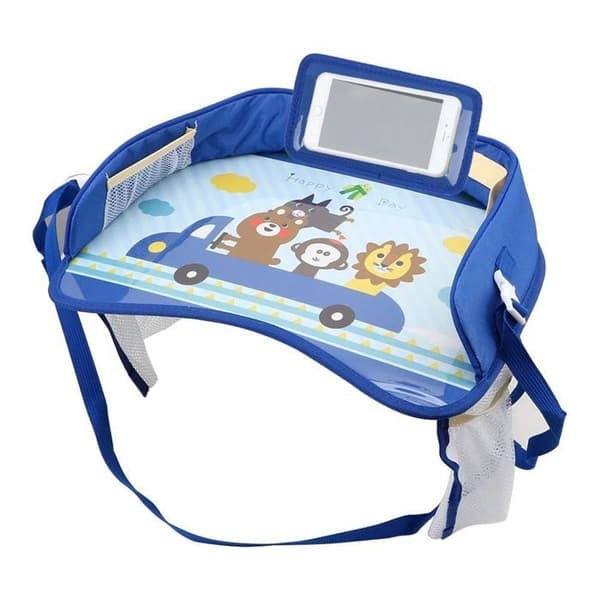 Snackbricka för bilbarnstol, universal PVC leksaksmatbord för barn