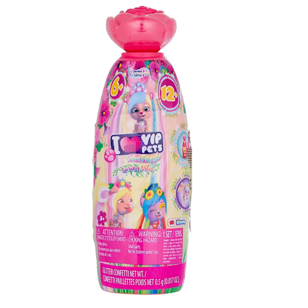 Original I Love VIP Pets Pet Mini Fan Series Mini Fan Presenter för barn Random E